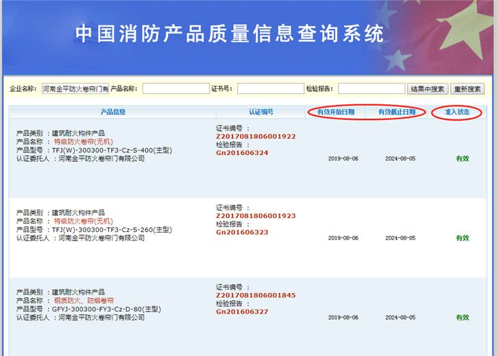 關（guān）於我公司檢驗報告有效期的公告
